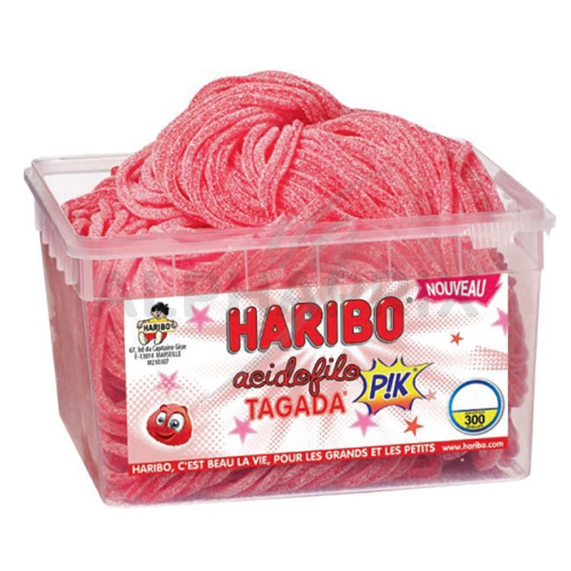 HARIBO - Tagada - Bonbons Arômatisés à la Fraise - Boîte de 210