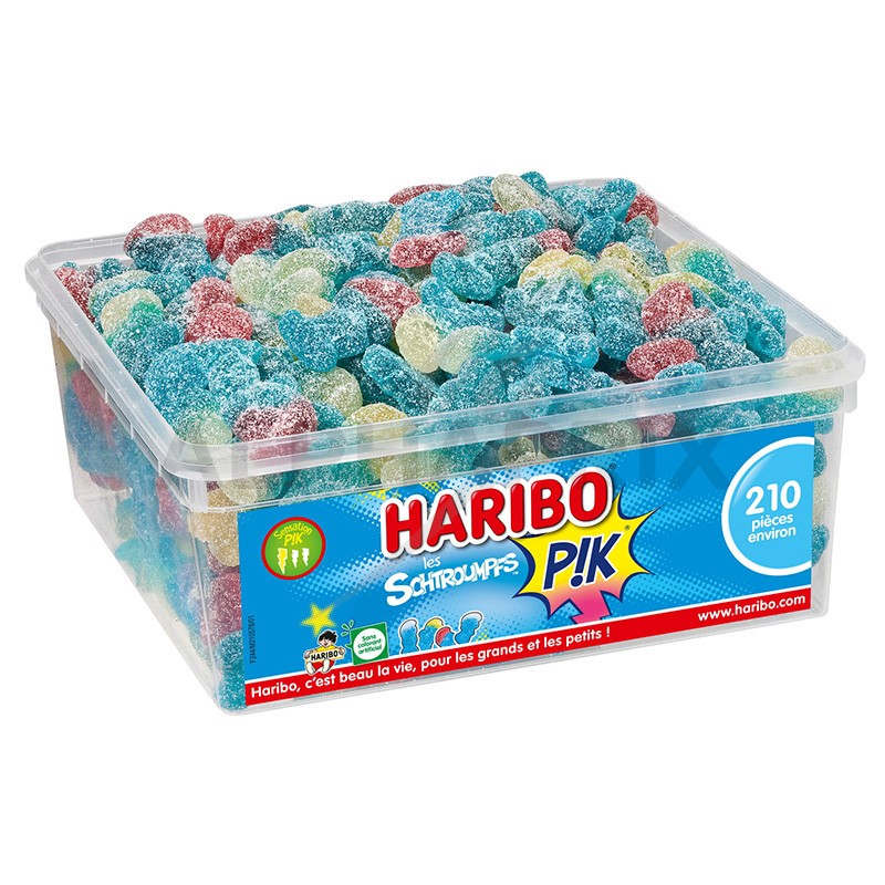 Haribo Croco - Boîte Tubo de 210 piéces