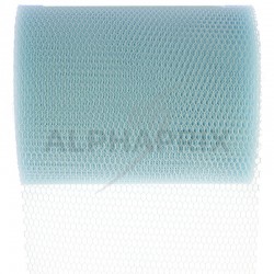 Tulle Déco Largeur 8CM BLEU