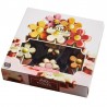 ~Boîte 10 fleurs chocolat 105g