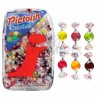 Minis Bonbons cristal fruits kg Intervan