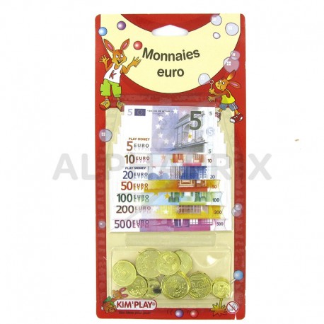 Pièces et billets en euros