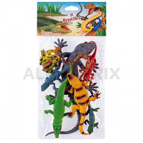 Animaux figurines reptiles
