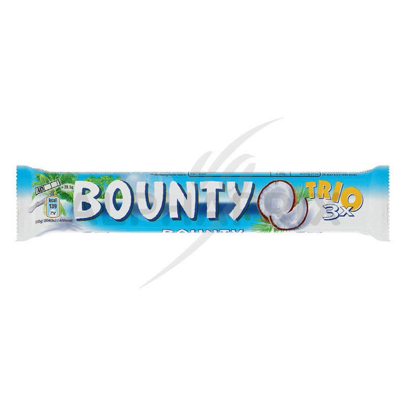 Bounty Trio, 21 barres
