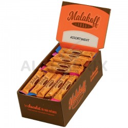 ~Malakoffs présentoir 60 barres assorties