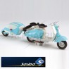 Lambretta ld 125 + remorque 1956 - echelle 1/18e