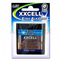 Piles alcalines XXCell blister 1 pile 3LR12 en stock