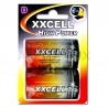 Piles salines XXCell blister 2 piles LR20