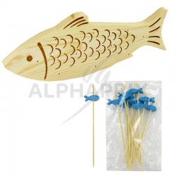 Planche apéritive poisson et ses 10 piques