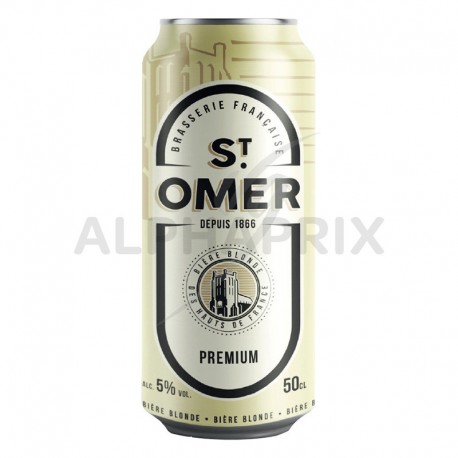 St Omer 5° Premium boîte 50 cl en 6 packs de 4
