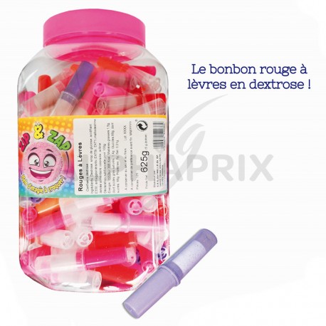~Rouge à lèvres bonbons sucettes - tubo de 125