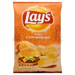 ~Chips cheeseburger lay's 120g en stock
