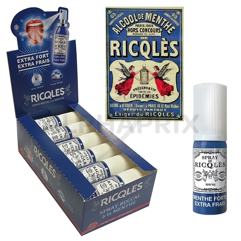 Ricqles Alcool De Menthe 30 ml commander ici en ligne