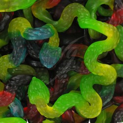 Serpents gélifiés XXL kg Fini en stock