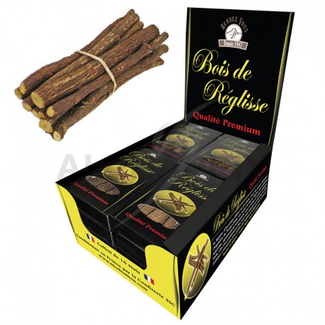Bois de réglisse étui