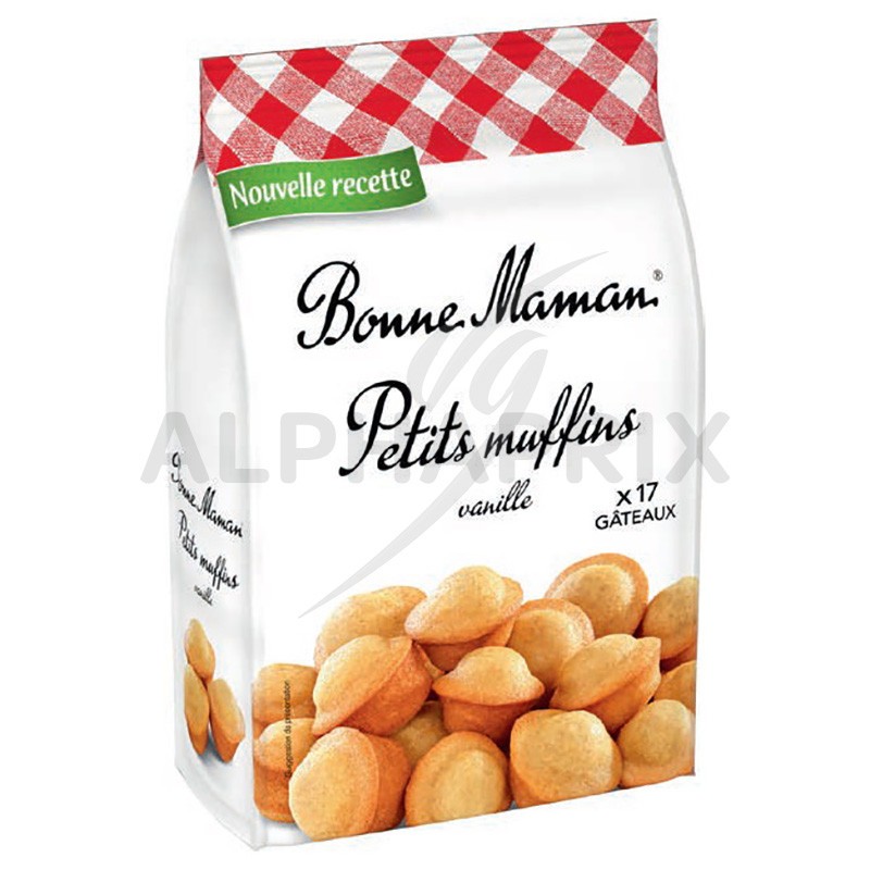 Petits muffins nature vanille 235g Bonne Maman