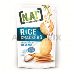 Rice crakers sel de mer 85g N.A! sans gluten en stock