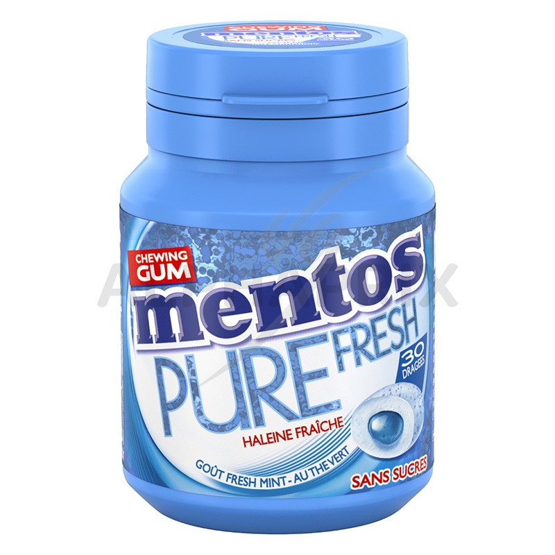 MENTOS GUM - Pure Fresh Reglisse 100G - Lot De 3 - Vendu Par Lot