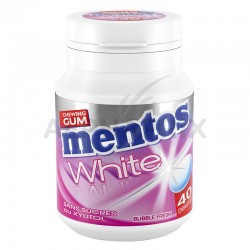 Mentos Bottle White Bubble Fresh sans sucres