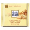 Ritter Sport blanc céréales croustillantes 100g