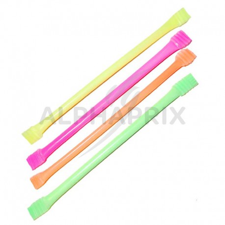 Pailles poudre acidulée PM 13cm - les 500