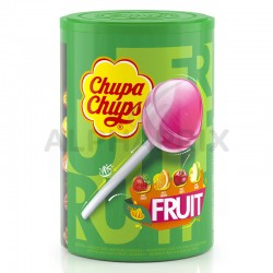 Sucettes Chupa Chups fruits - tubo de 100