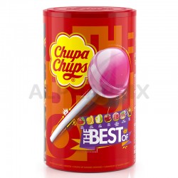 Sucettes Chupa Chups best of - tubo de 150