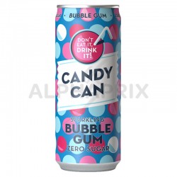 Candy can bubble gum boîte 33cl en stock
