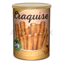 Gaufrettes Craquise caramel au beurre salé 400g