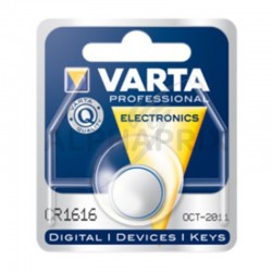 Piles électronique bouton CR1616 Lithium 3V...Varta