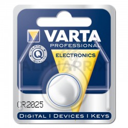 Piles électroniques CR2025 Lithium bouton......Varta