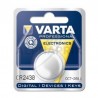 Piles elec. cr2430 lithium bouton 3v...Varta