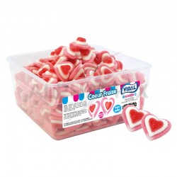 Coeurs fraise tubo Vidal