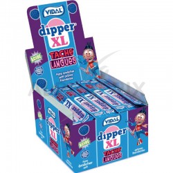 Dipper XL blue tâche langues framboise Vidal par 100
