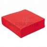 Serviettes de table ROUGE par 50