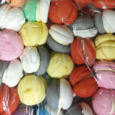 Macarons XXL guimauve vrac carton 2.8Kg Chirico