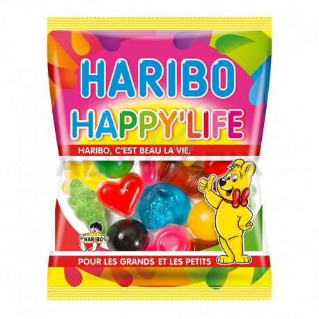 Haribo mini sachets Happy Life 40g