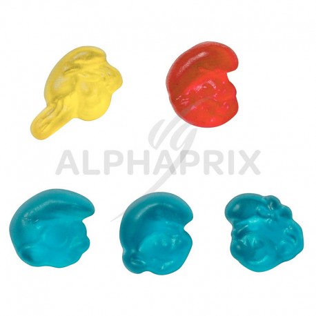 Haribo mini sachets Schtroumpfs lisses