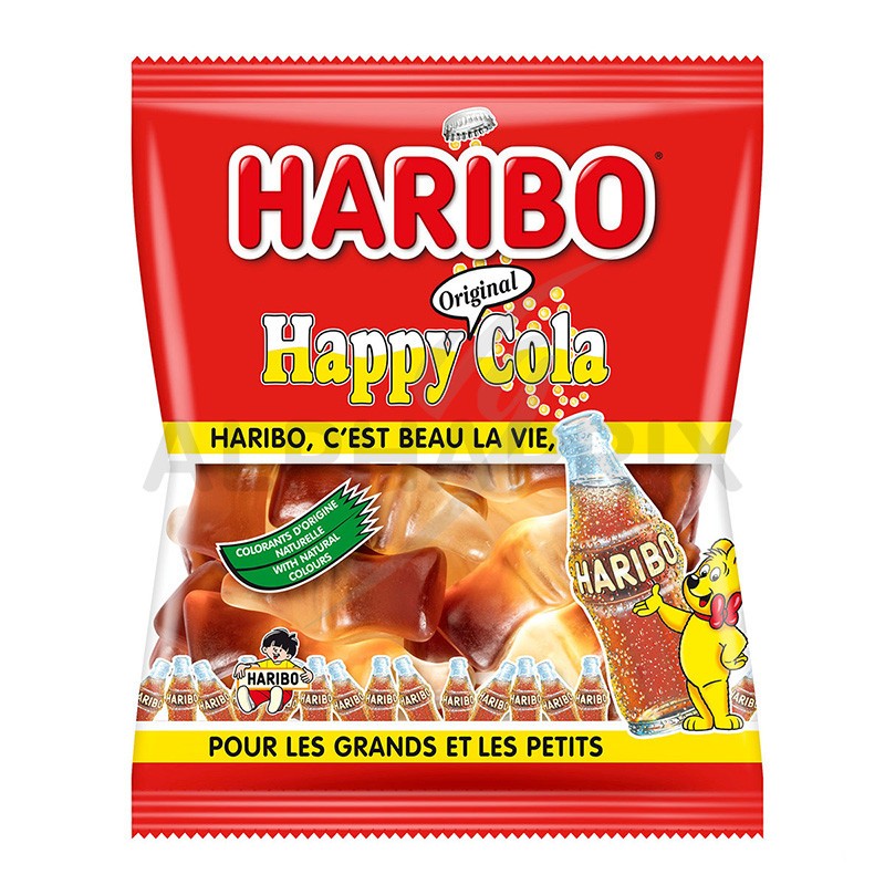 Haribo mini sachets Happy cola 40g