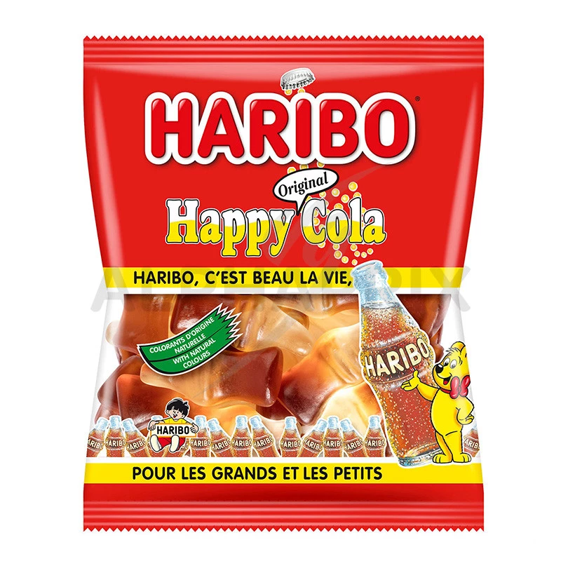 Haribo mini sachets Happy cola 40g