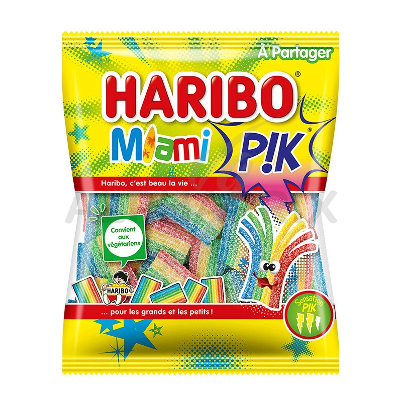 Haribo mini sachets Miami pik 40g