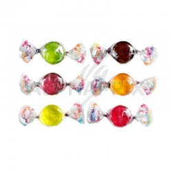 Minis Bonbons cristal fruits kg Intervan