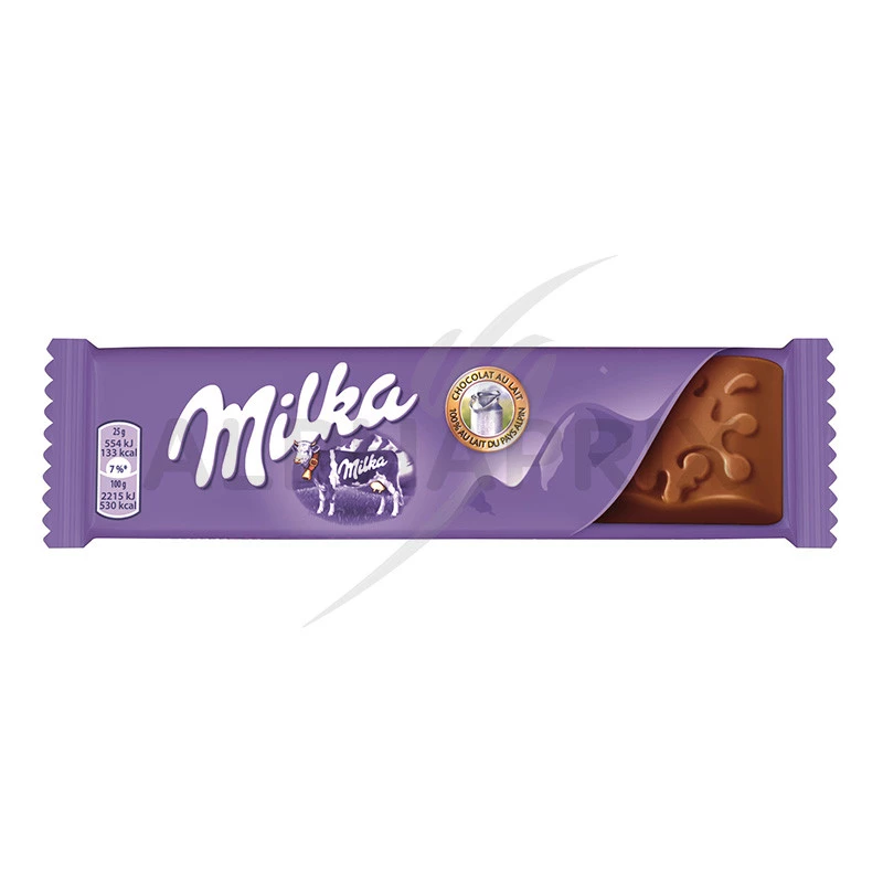 Milka Tablette de Chocolat au Lait 200 g : : Epicerie