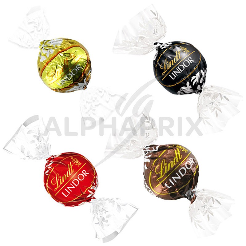 Boules lindor au chocolat blanc lindt, 200g - Tous les produits