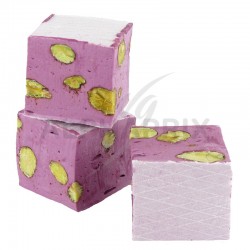 Nougats amandes gros cubes Cassis vrac