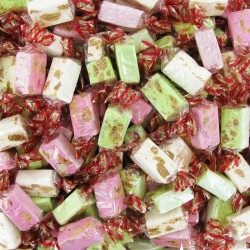 Nougats arachides pliés papillotes couleurs kg