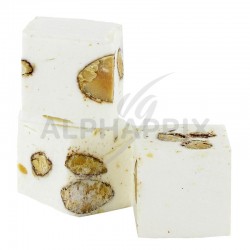 Nougats Amandes gros cubes blancs kg