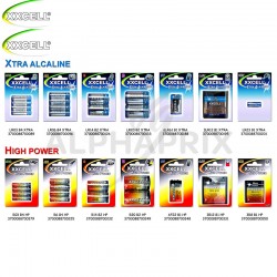 Piles alcalines XXCell blister 1 pile 6lr61