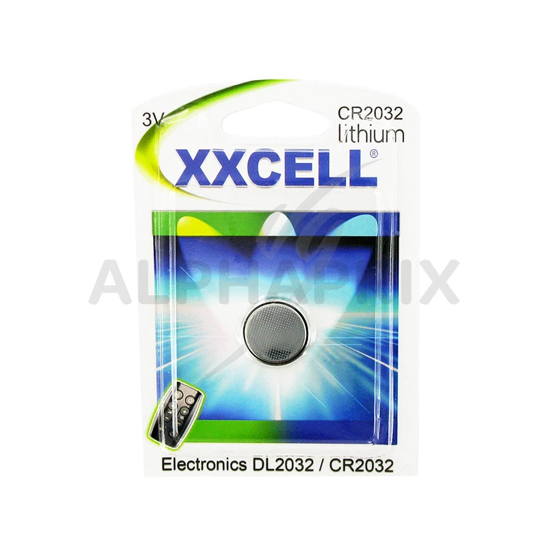 Pile lithium XXCell cr2032 blister de 1