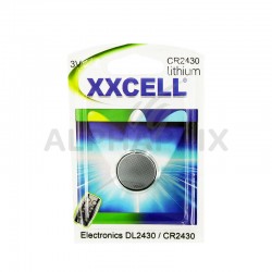Pile lithium XXCell cr2430 blister de 1